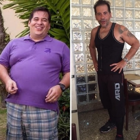 Leandro Hassum perde 62 quilos e novo visual surpreende; veja o antes e depois