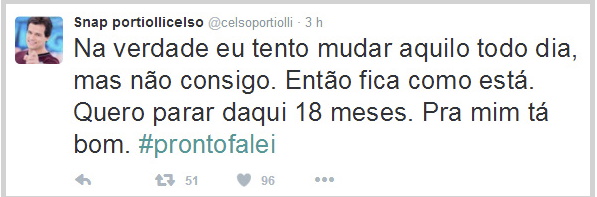 Twitter Celso Portiolli 1