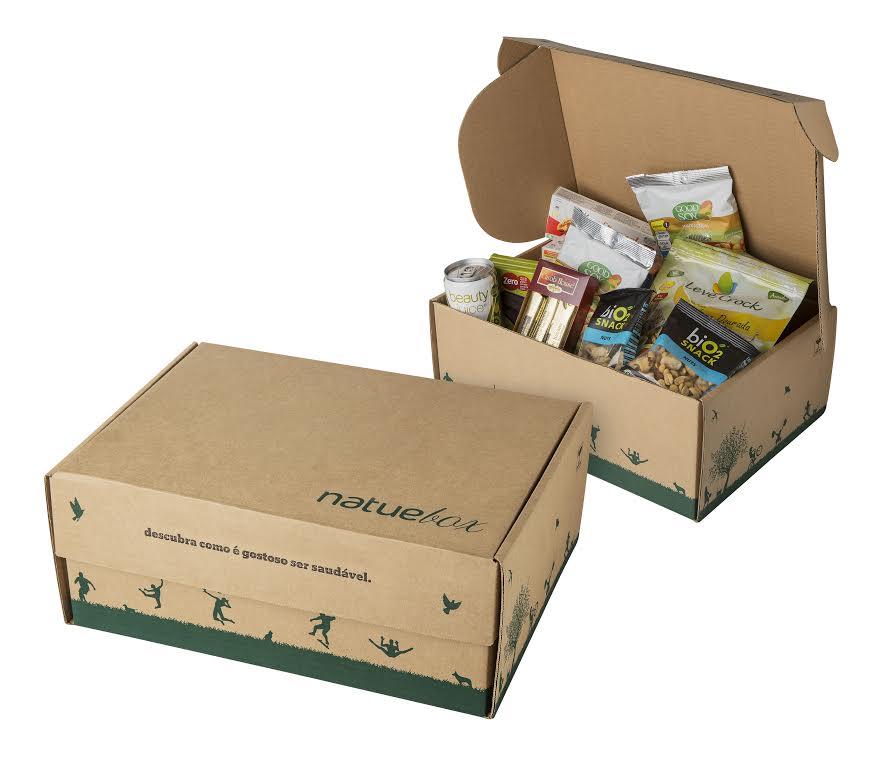 Natuebox caixa de alimentos saudáveis